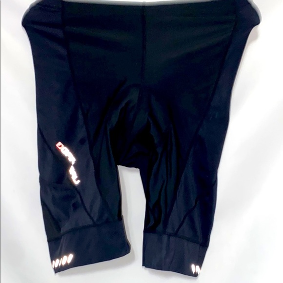 LOUIS GARNEAU SIZE LARGE CYCLING SHORTS UNISEX NYLON SPANDEX COMFORT PADDED - Picture 1 of 15